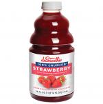 100% Crushed Strawberry (6/46 oz. bottles per case)