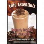 Cafe Essentials Smooth Creamy and Refreshing Table Tent